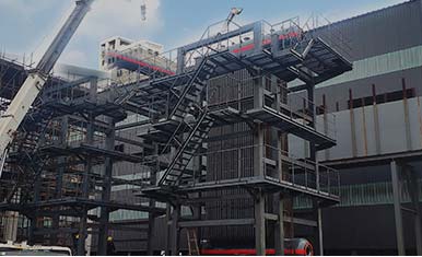 遼寧霍錦2*14t/h碳素余熱鍋爐項目